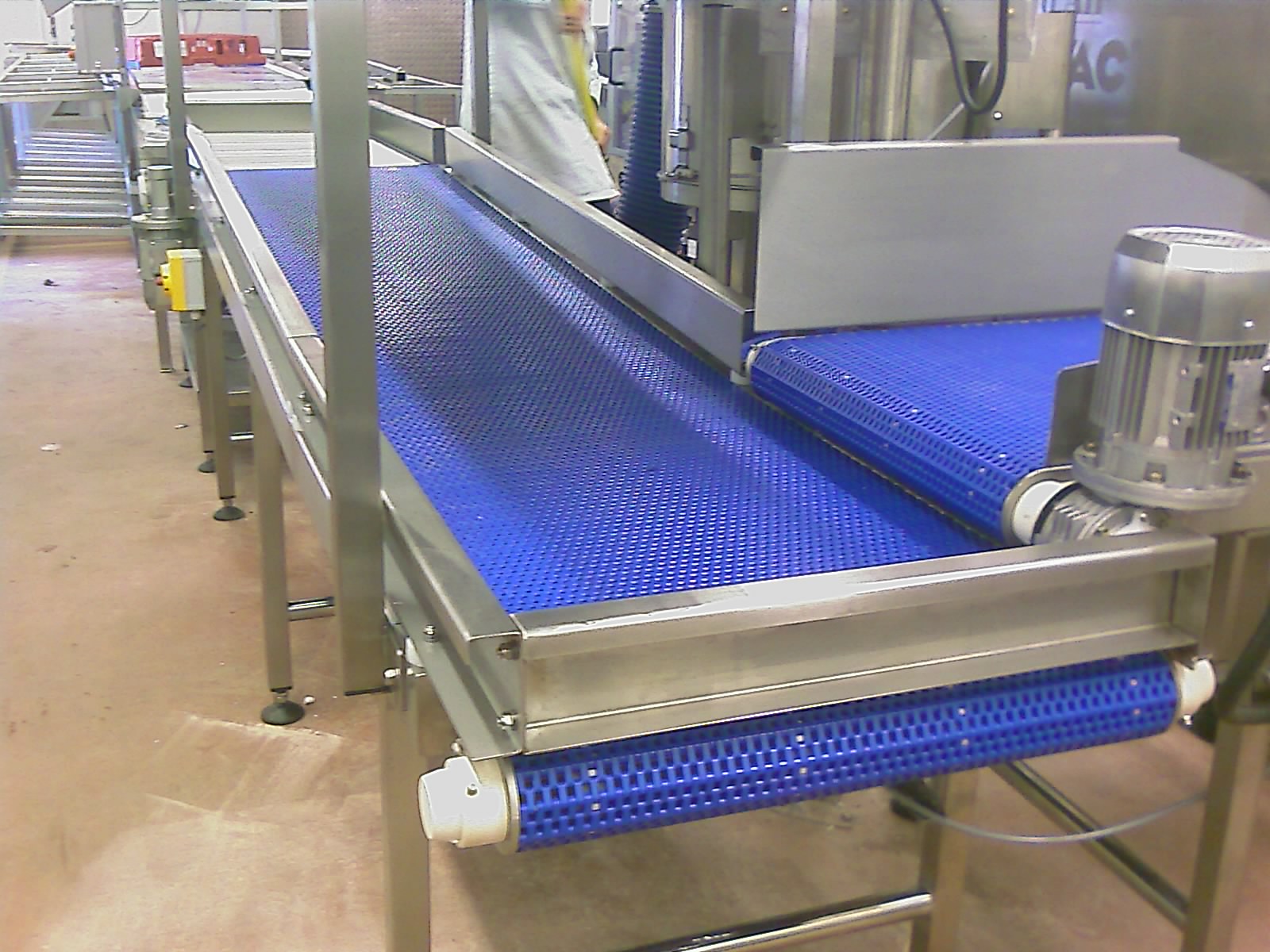 Stainless Steel Food Conveyors Modular Belt Conveyor SSME | tyello.com