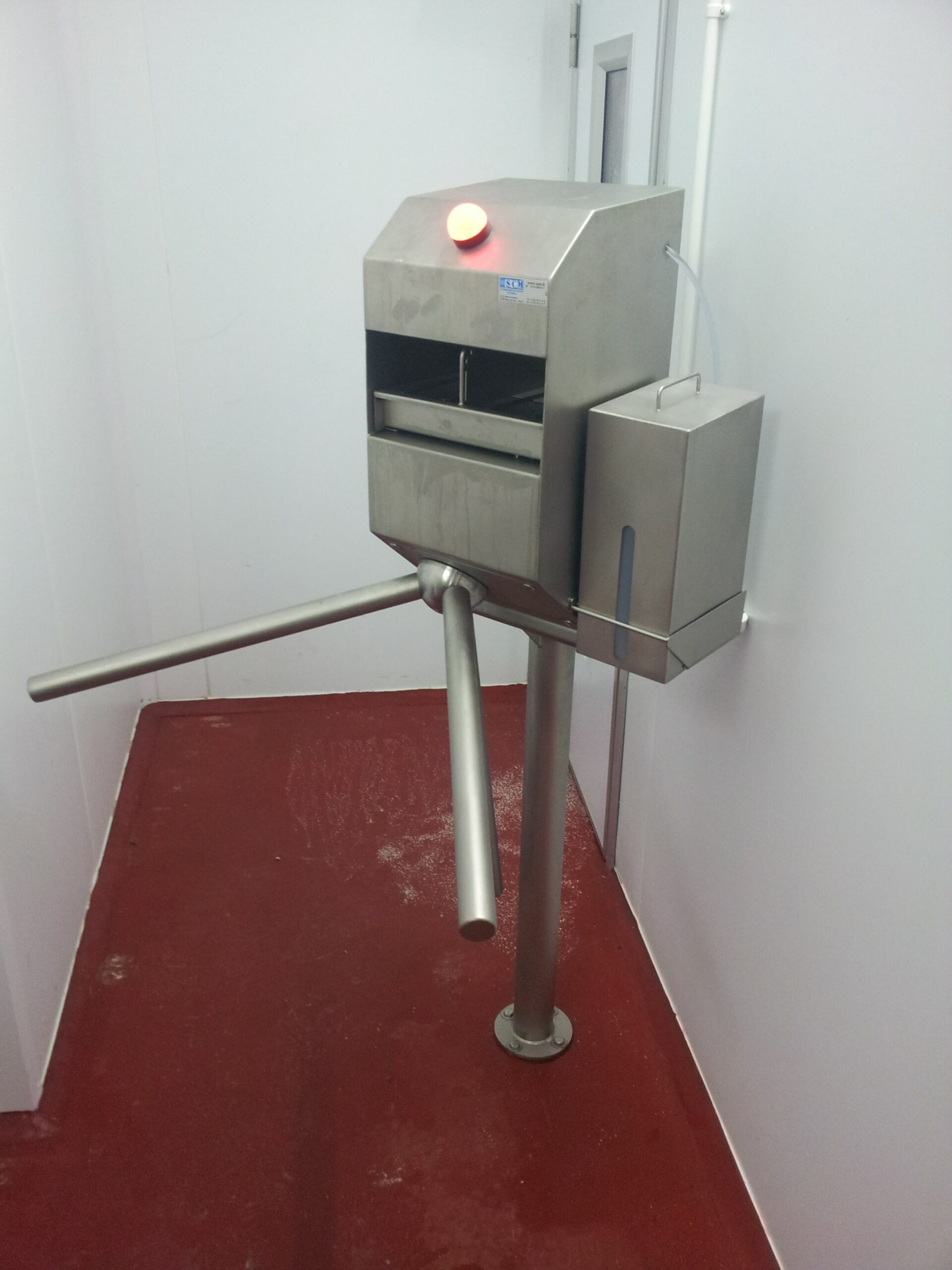 Hand Sanitiser Turnstile